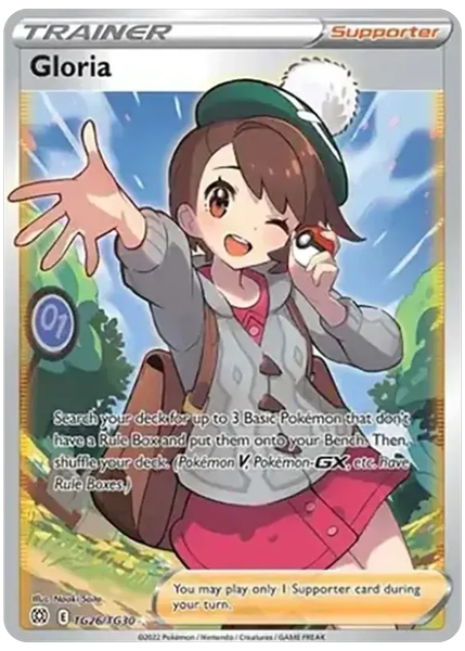 2022 Pokemon Sword & Shield Brilliant Stars Full Art/Gloria Base TG26/TG30