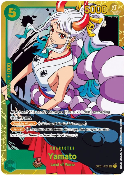 2022 One Piece OP01-Romance Dawn Yamato Base OP01-121