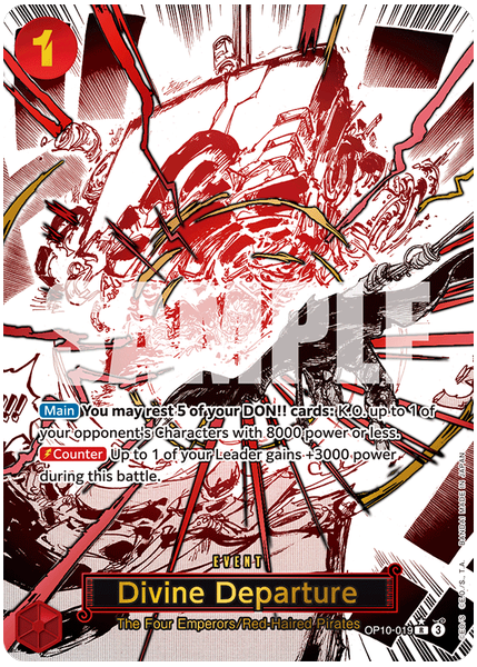 2025 One Piece OP10-Royal Blood Divine Departure Alternate Art OP10-019
