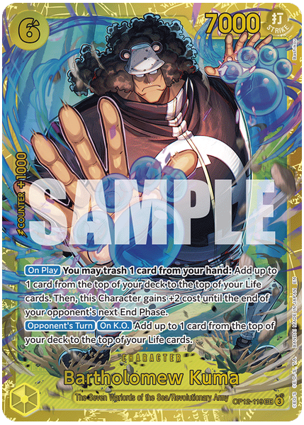 2025 One Piece OP12-Legacy of the Master Bartholomew Kuma Base OP12-119