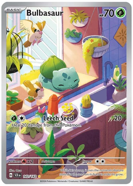 妙蛙種子 插畫 星晶王冠 143/142
