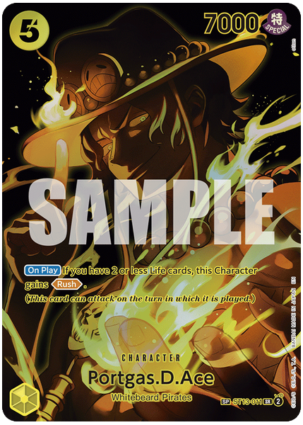 2025 One Piece OP12-Legacy of the Master Portgas D. Ace Special Alternate Art ST13-011